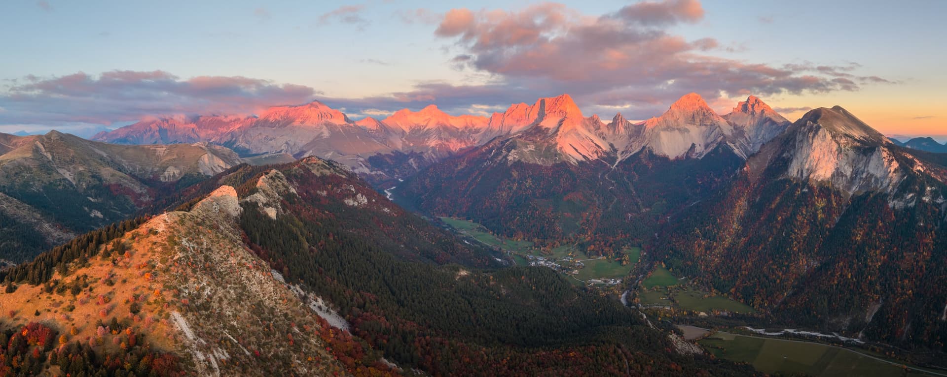 la jarjatte vue d'en haut