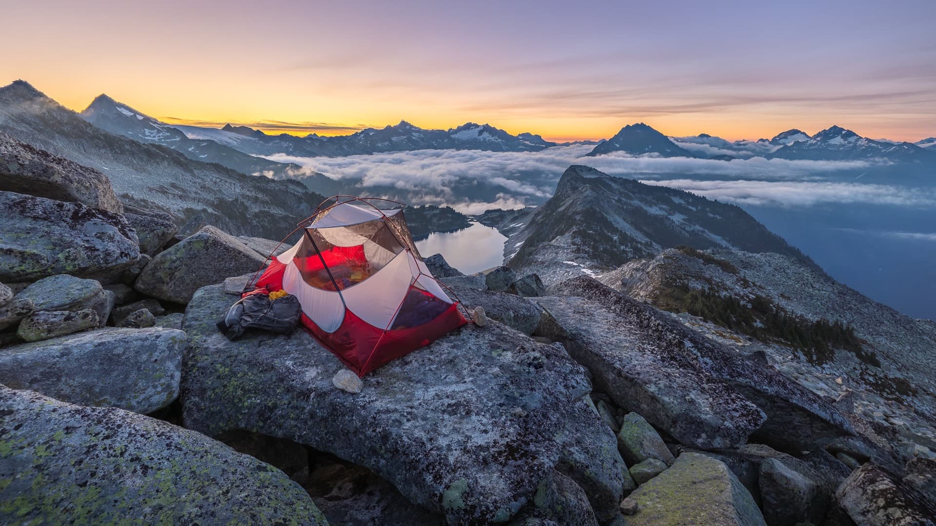 bivouac avec vue