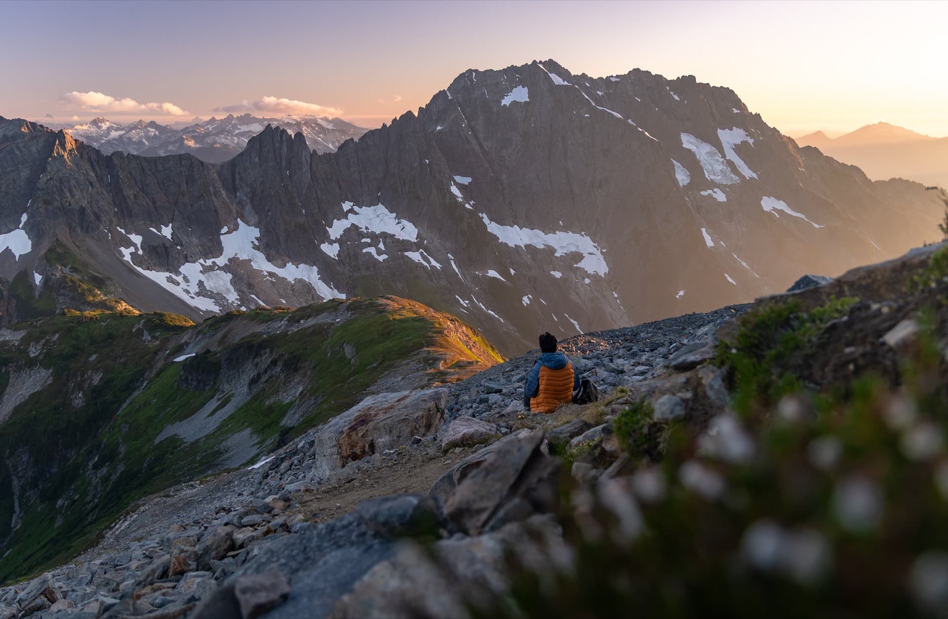 contemplation depuis sahale arm