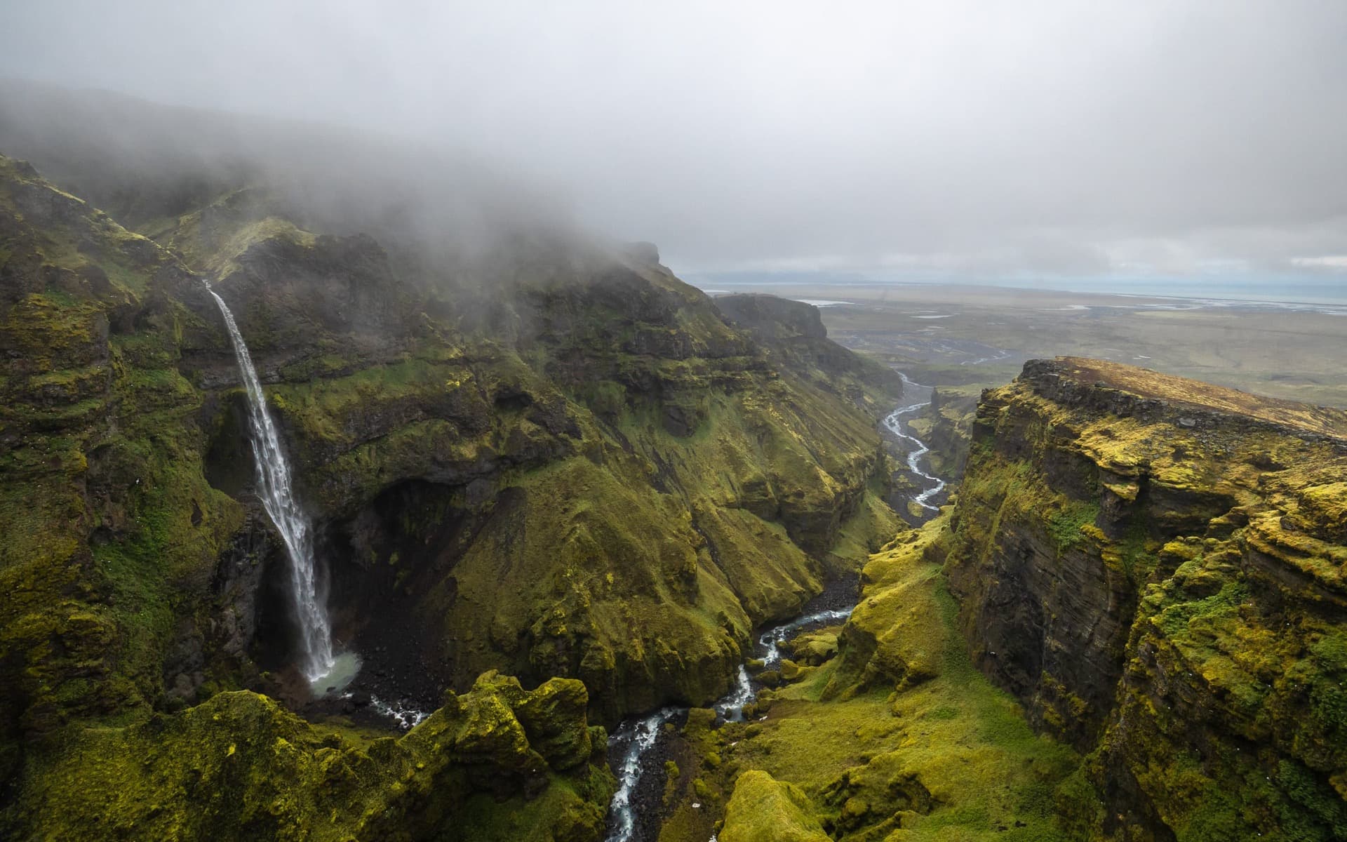 canyon en islande