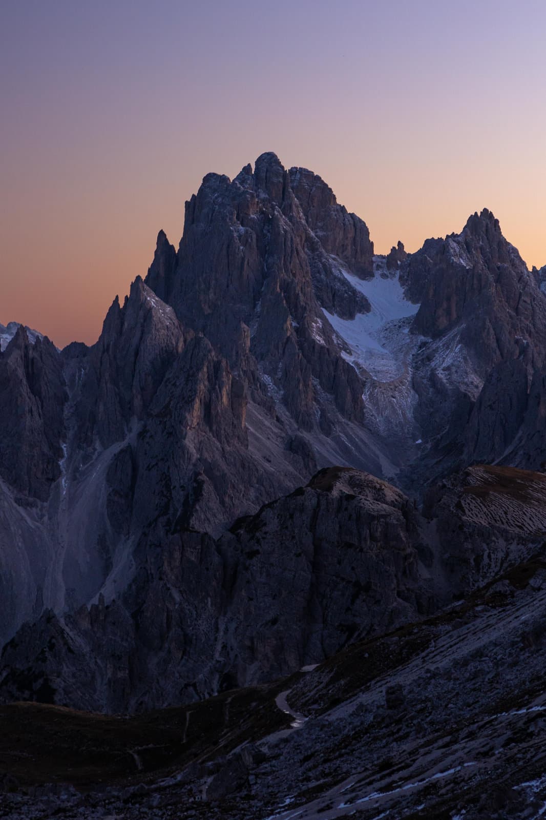 crêtes dolomitiques