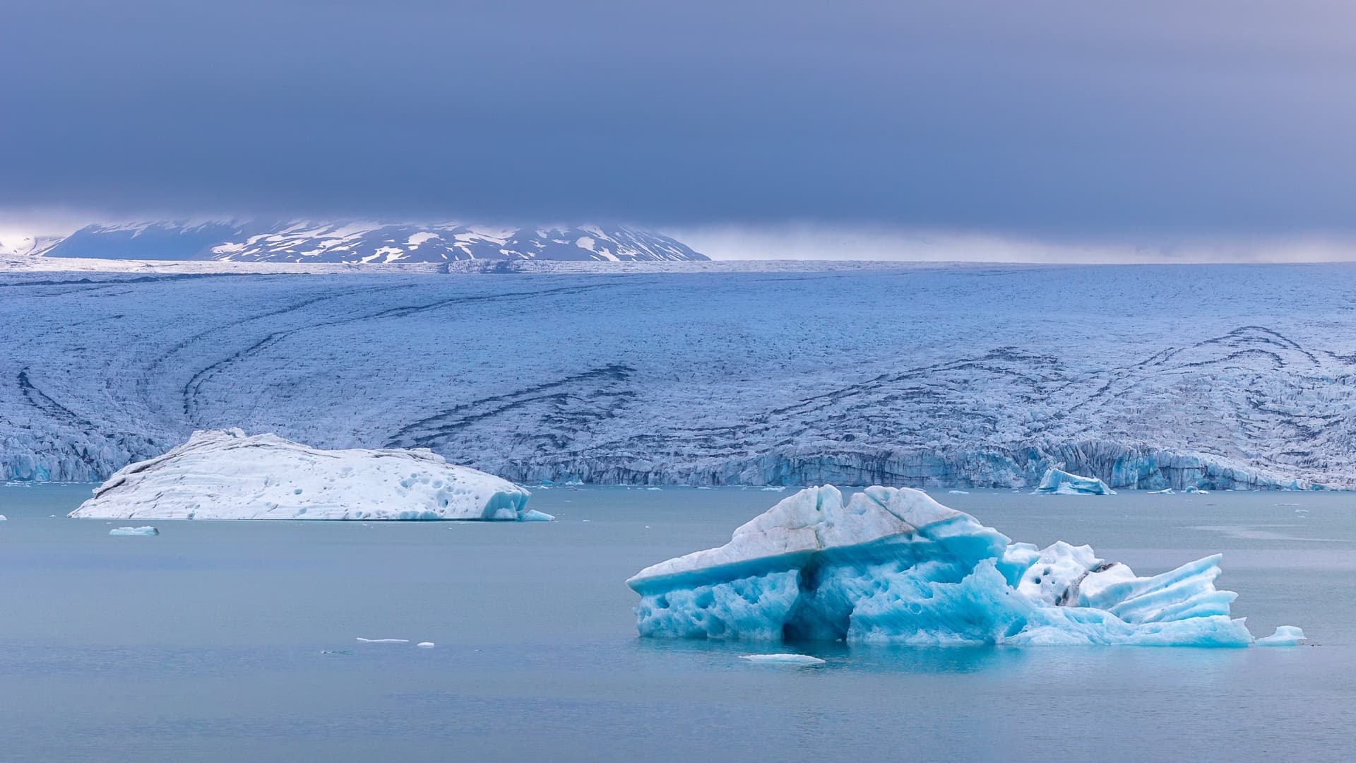 les icebergs de jökulsárlón