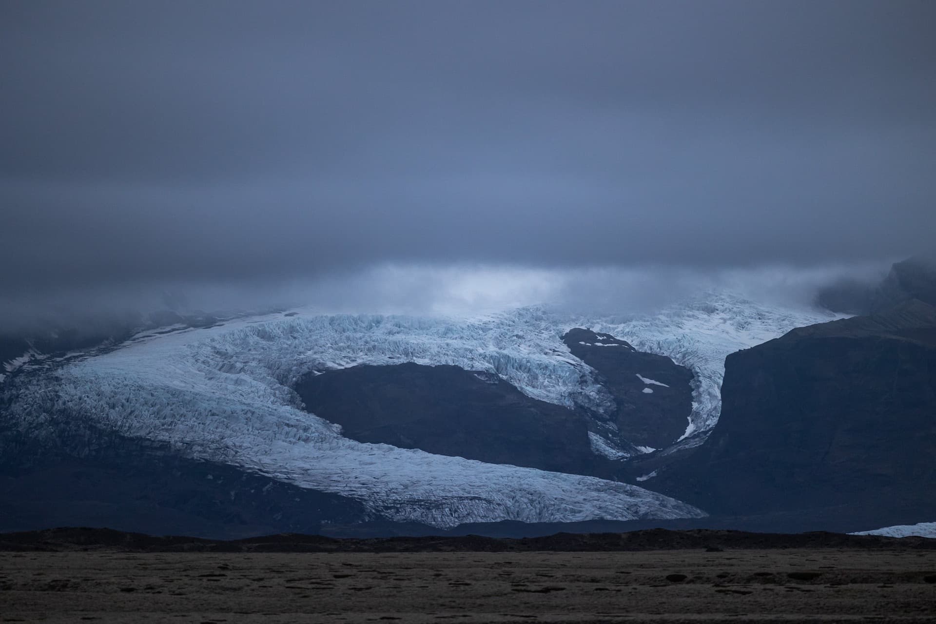 langue glaciaire du vatnajökull