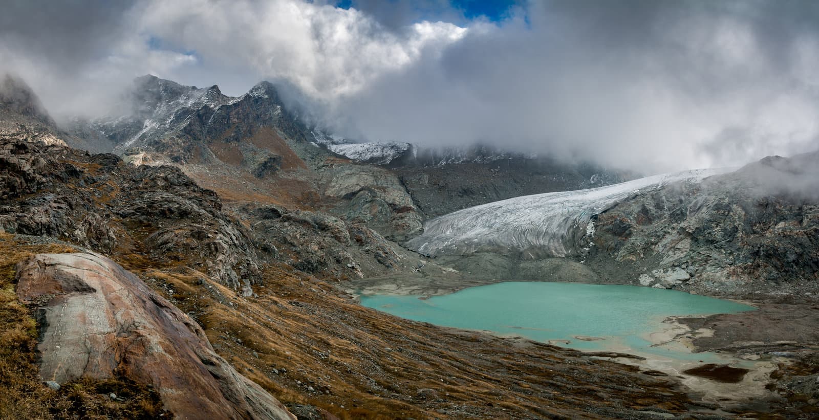 Le glacier du Ruitor