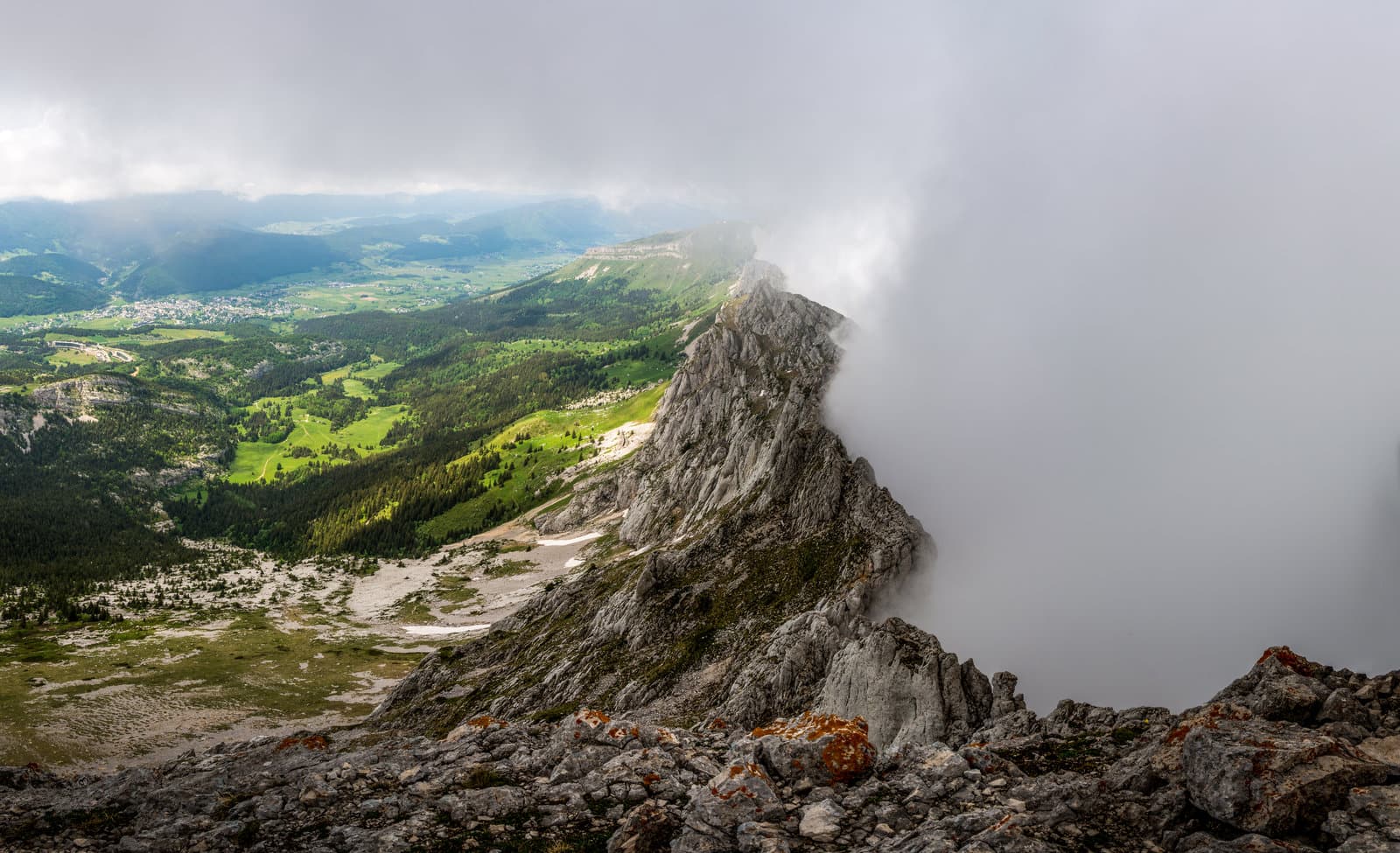 Les arêtes du Gerbier
