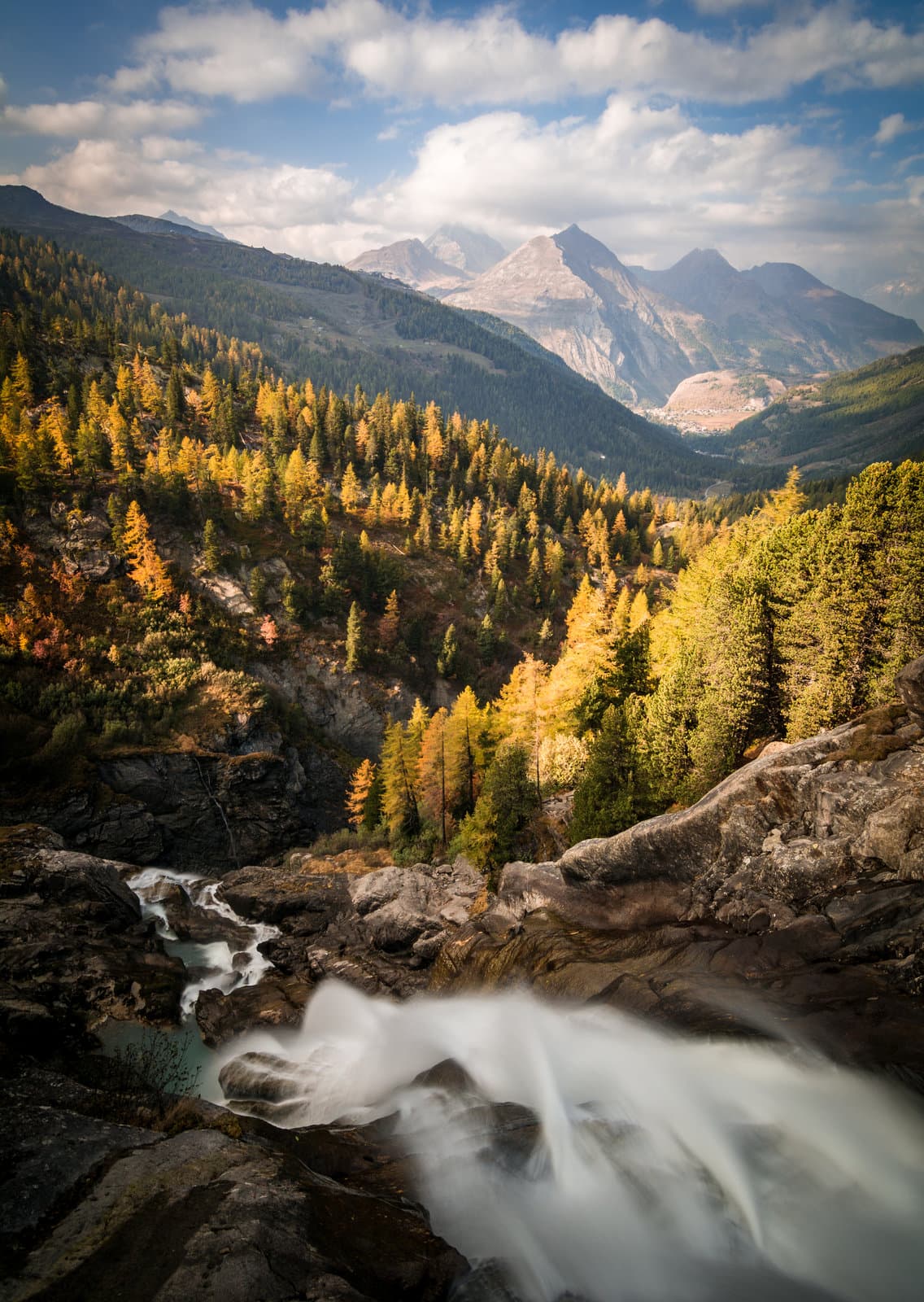 Cascade dans le Ruitor