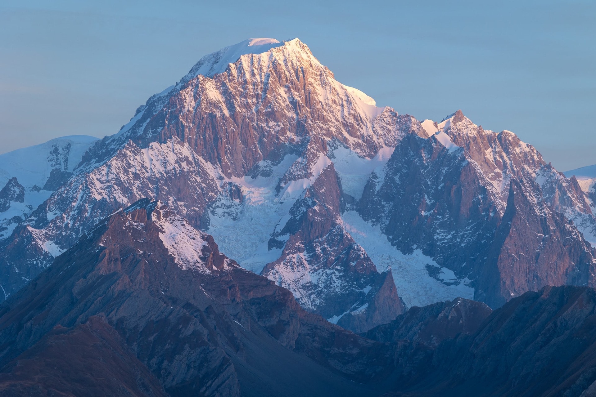 Blue Hour on Mont Blanc — Ruitor