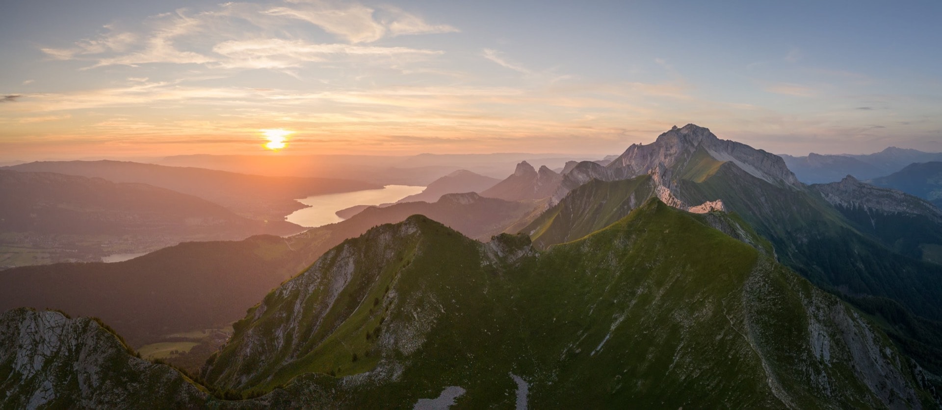 Lac d'Annecy Reveals Itself — Aravis
