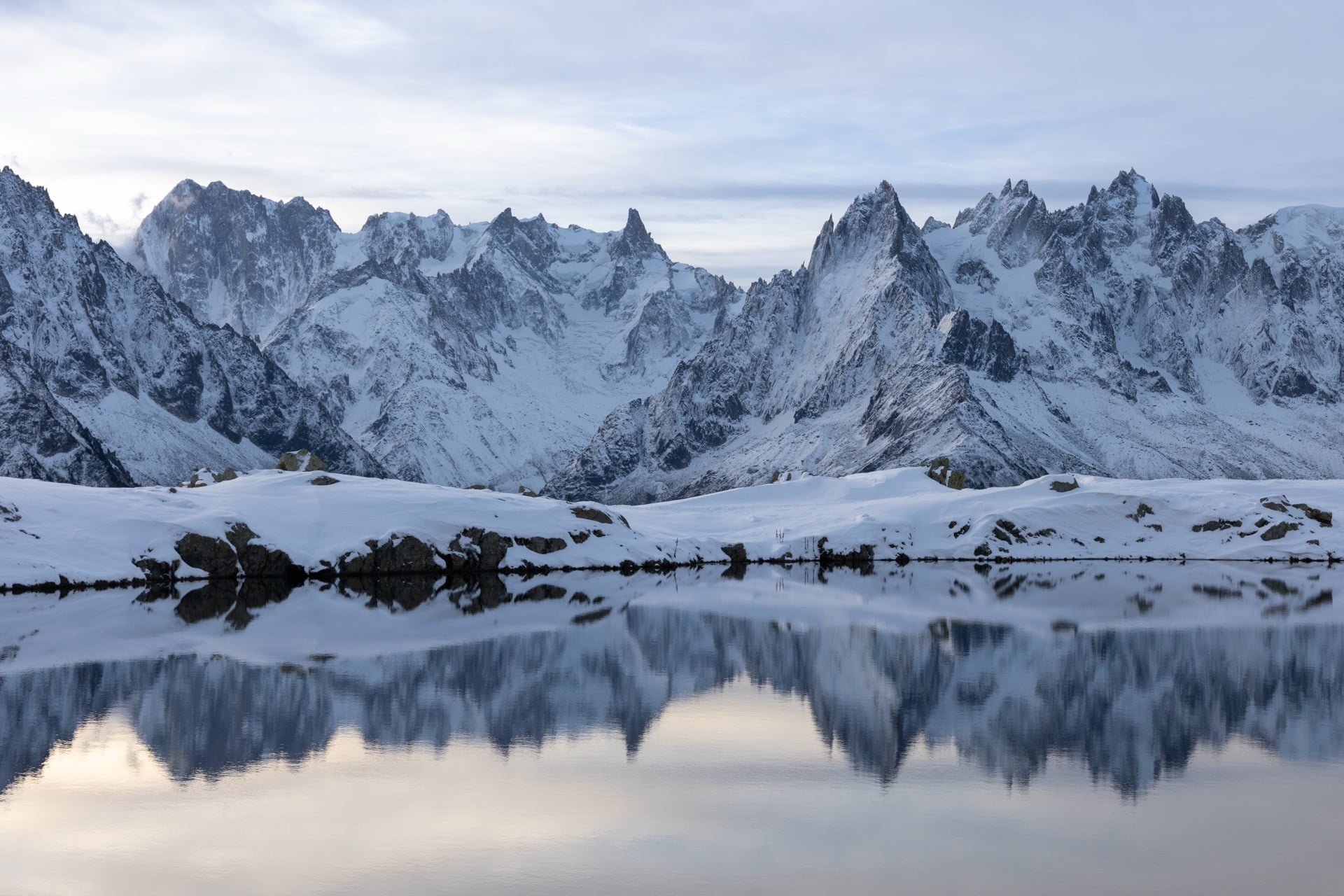 Shores of Lac Blanc — Mont Blanc