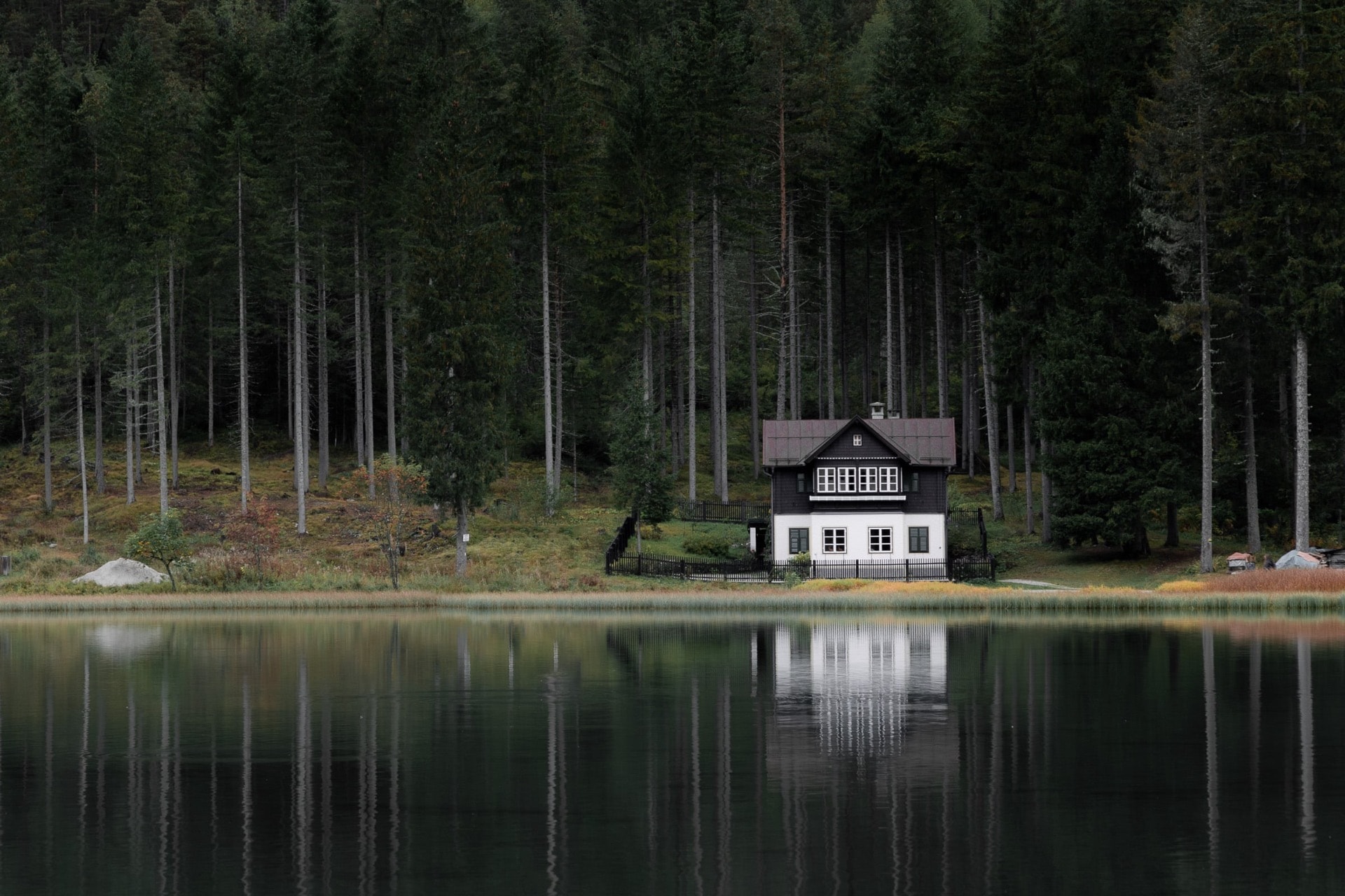 Graphic Reflection — Dolomites