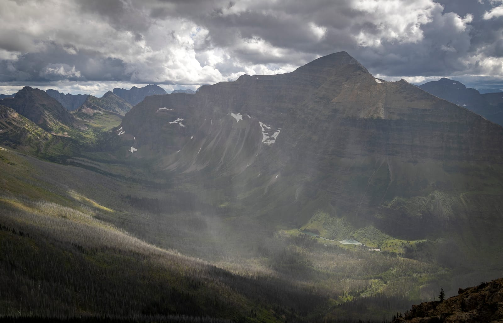 Rain Shower — Glacier, UNITED STATES