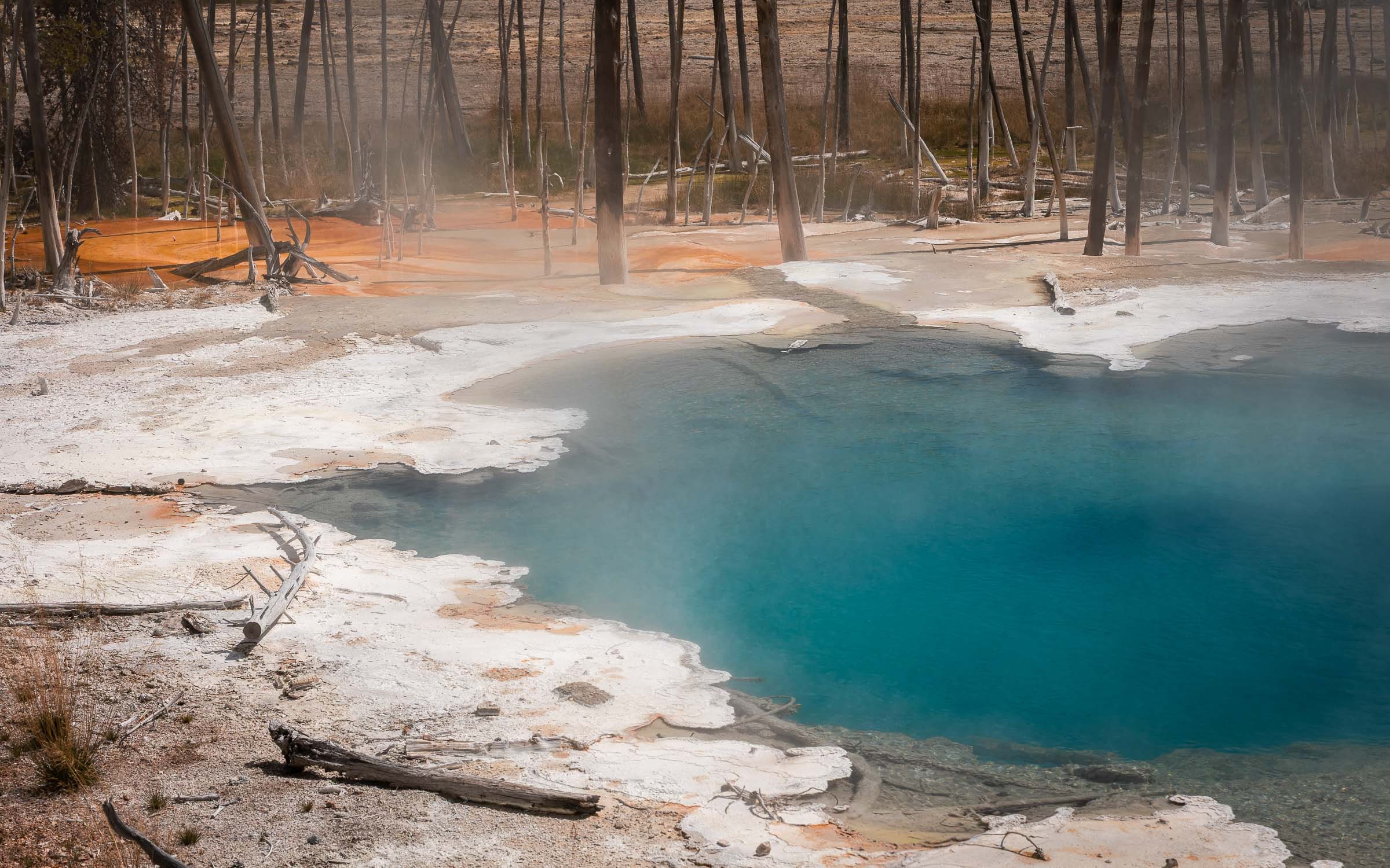 Cistern Spring — Yellowstone National Park, Wyoming
