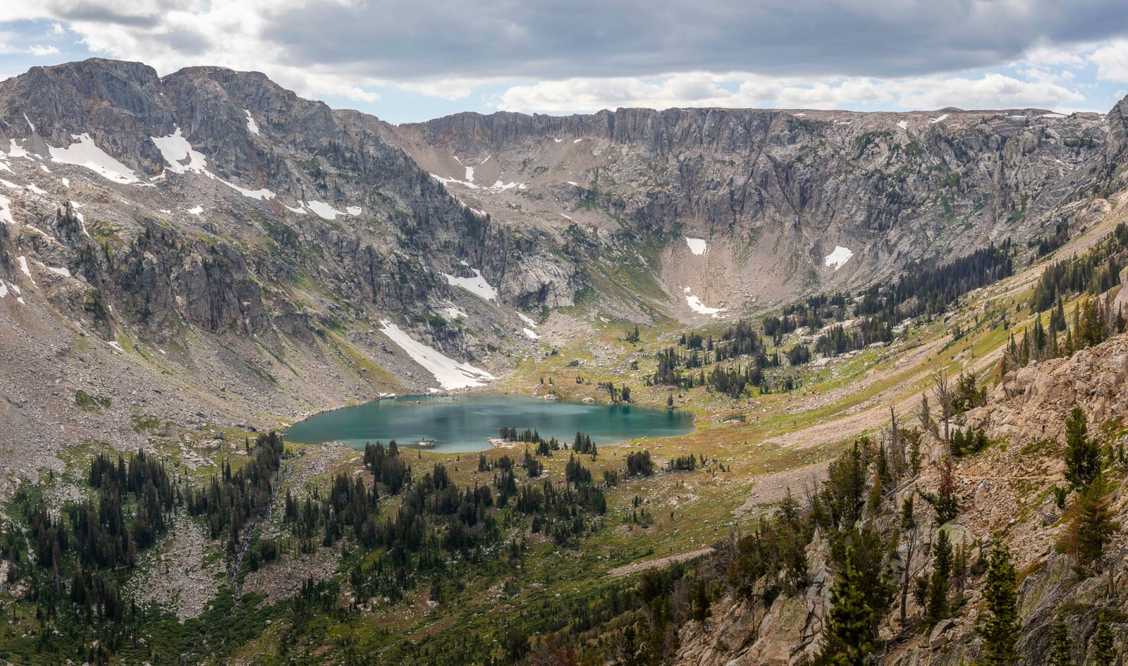 Solitude lake — Grand Teton, ETATS UNIS