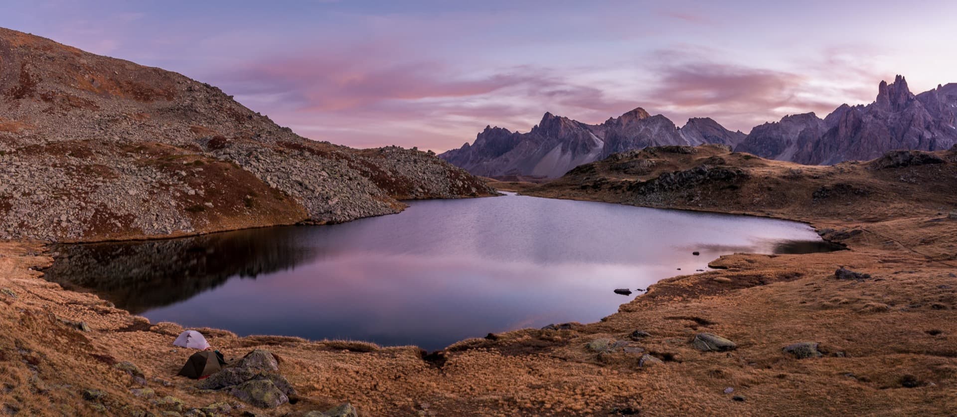Bivouac au lac long