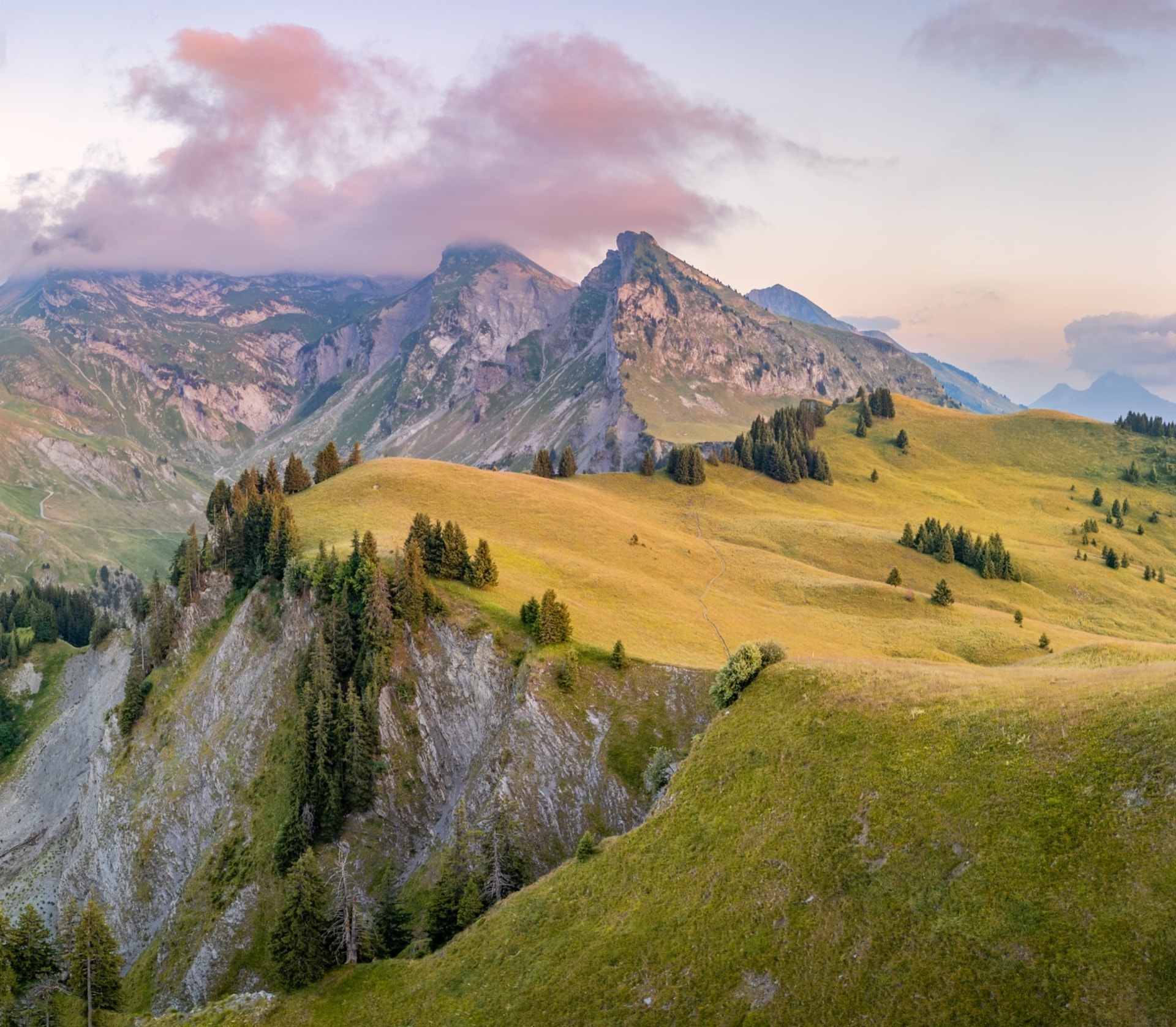 Depuis la pointe d'orsière — Aravis