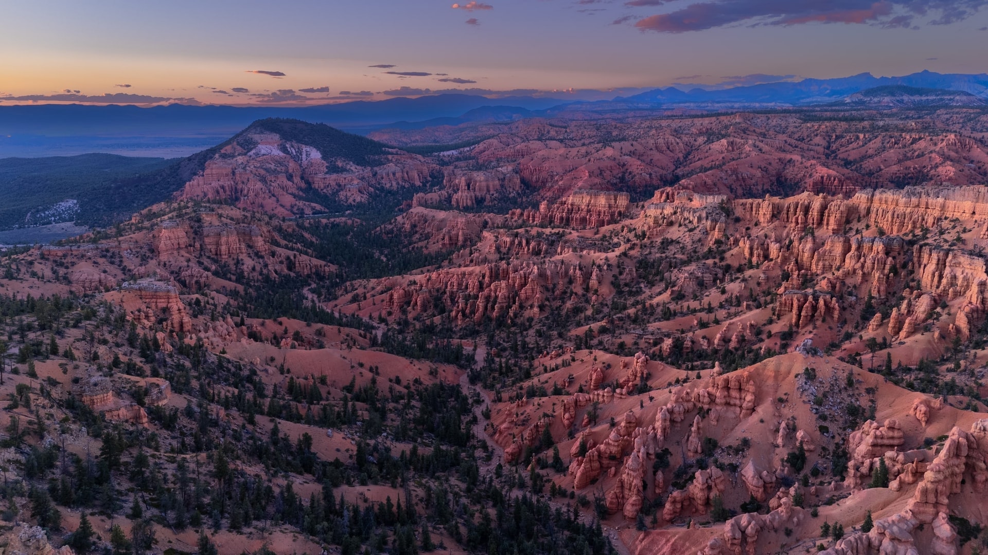 Une nuit dans la dixie national forest — Parc National de Bryce Canyon, Utah