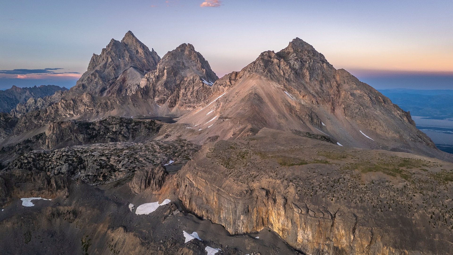 Panorama sur les tetons — Grand Teton, ETATS UNIS