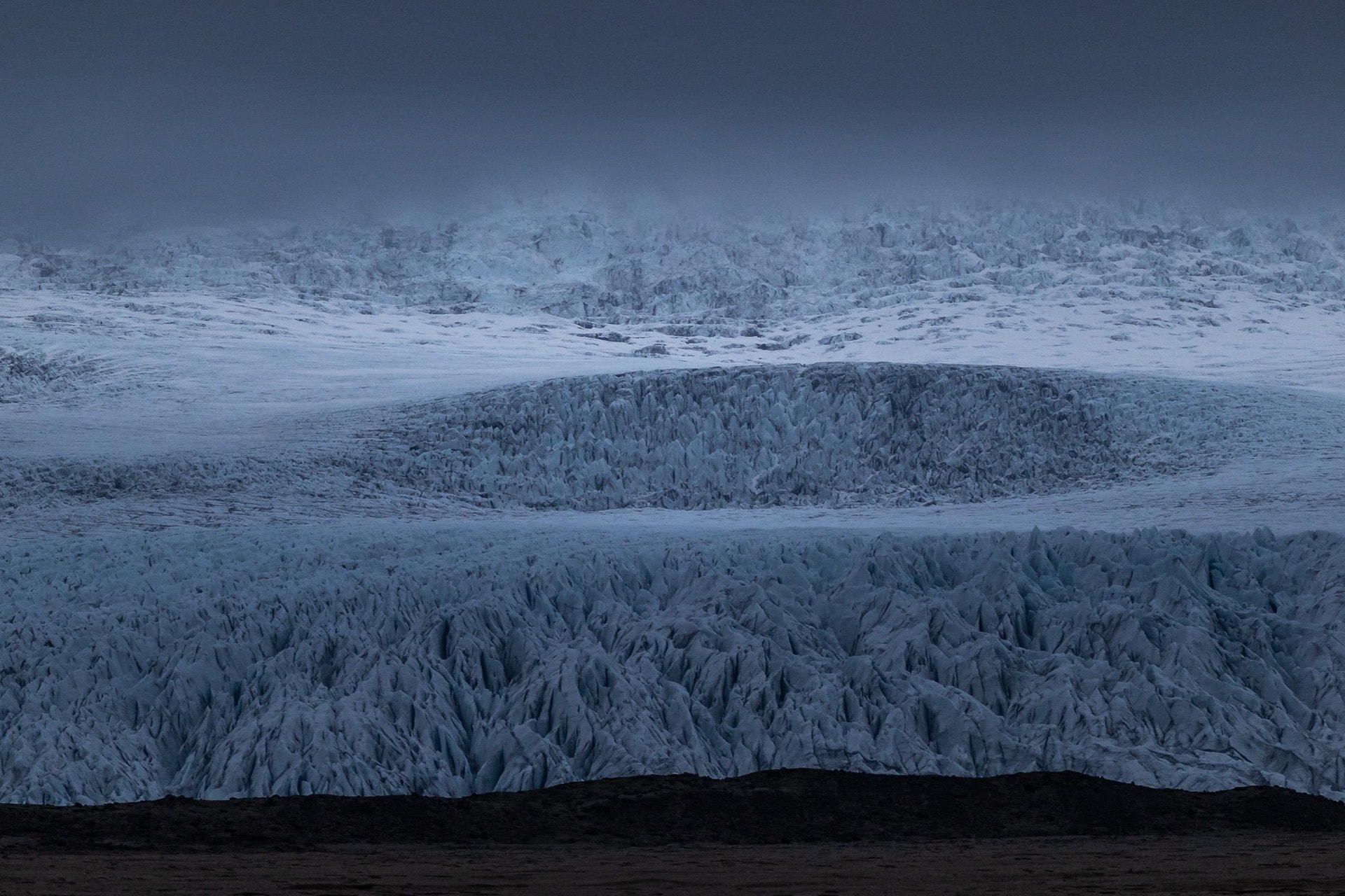 Glacier vatnajökull — Islande