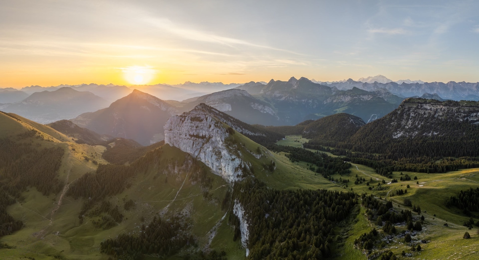 Roche Parnal and Pointe d'Andey — Aravis
