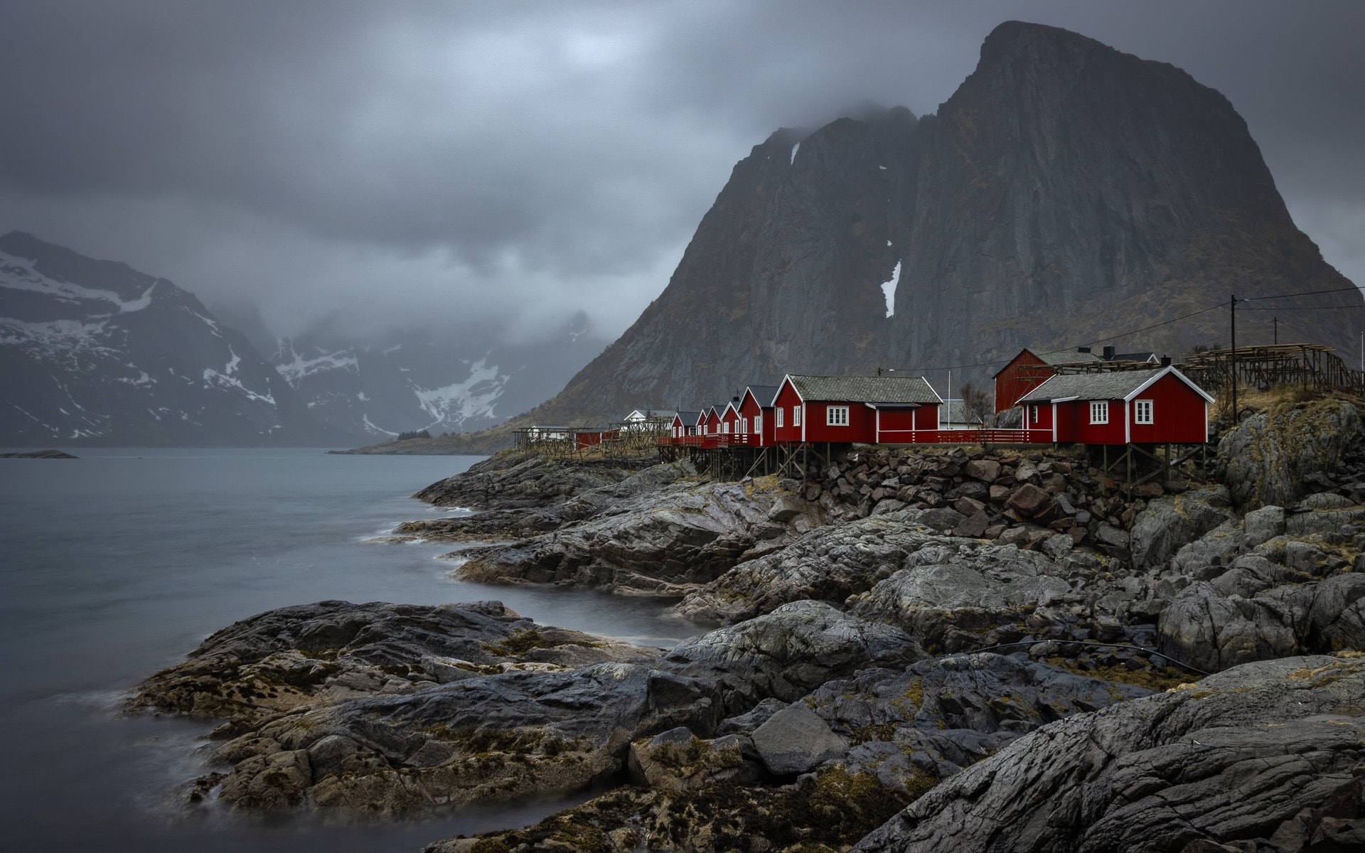 Rorbu à nusfjord — Norvège