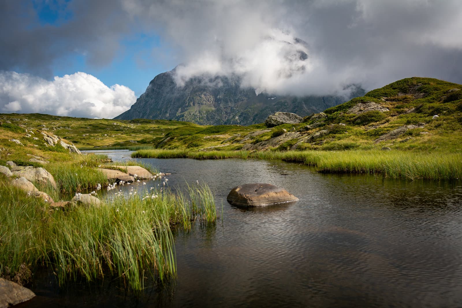 Mist Lifting on Lac Canard