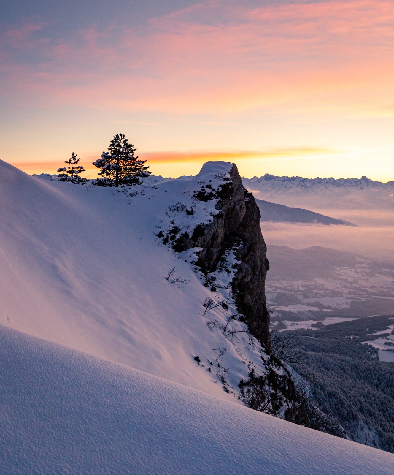 First Solo Winter Bivouac — Vercors