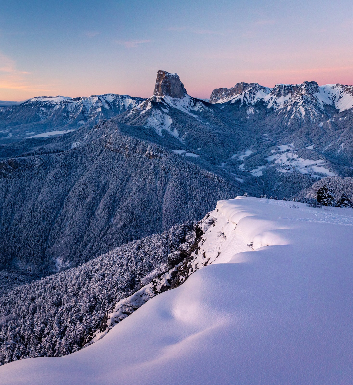 First Solo Winter Bivouac — Vercors