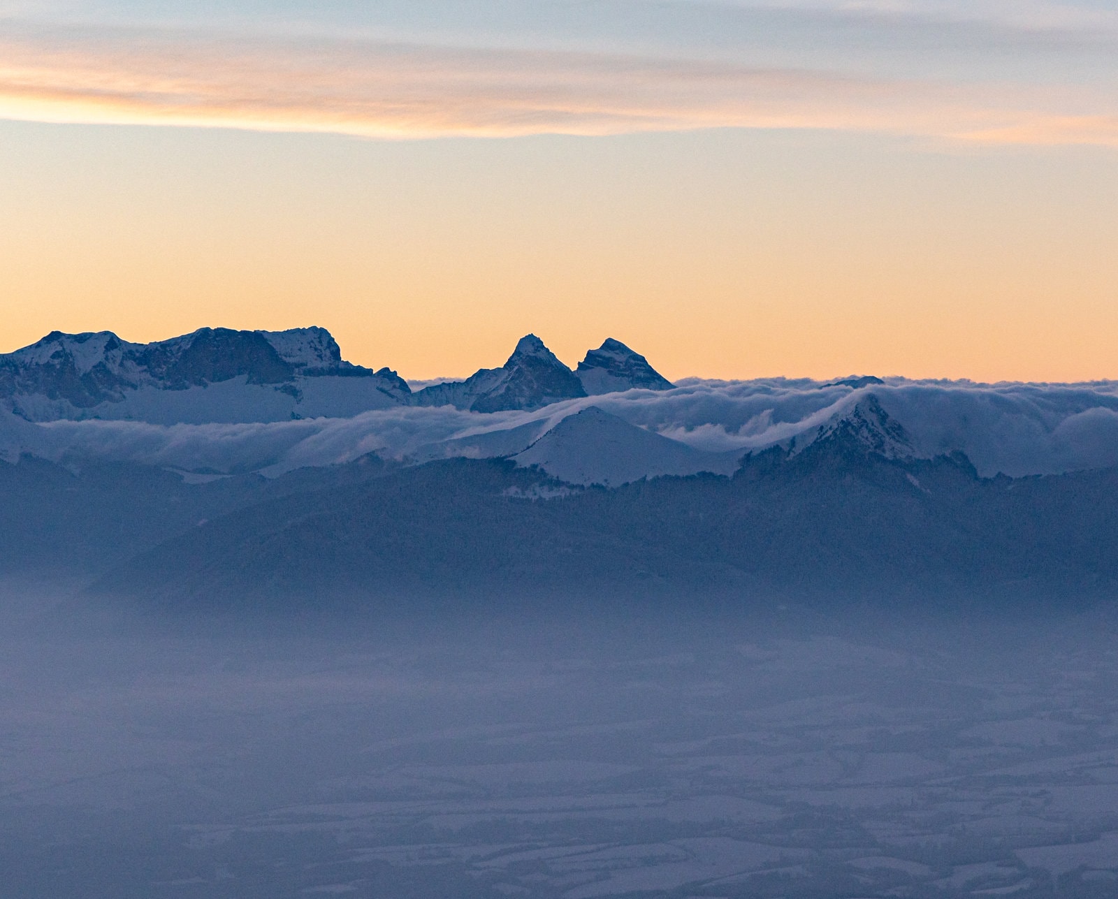 Premier bivouac hivernal en solo — Vercors