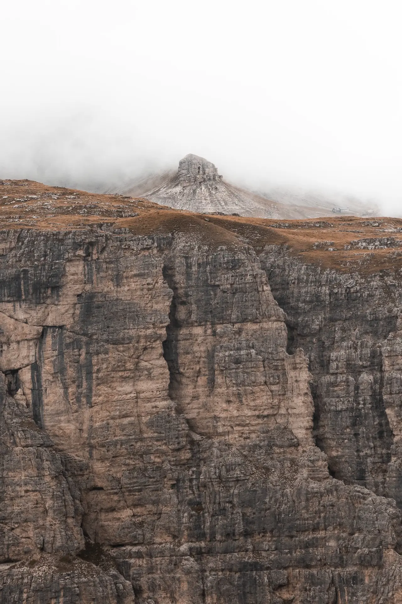 Paroi dolomitique