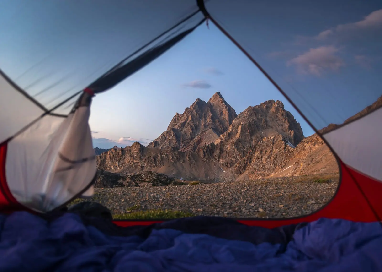 À travers la fenêtre - Grand Teton