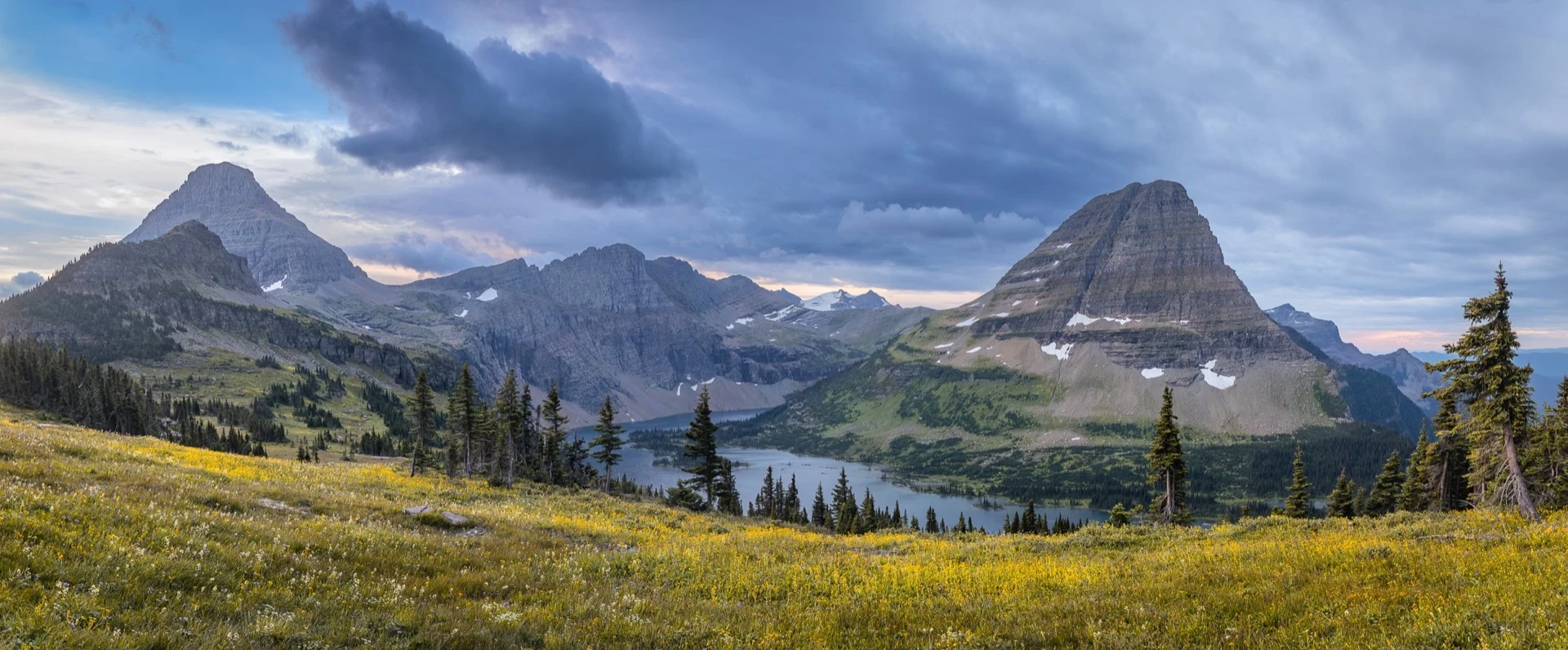 Landscape photograph of Glacier
