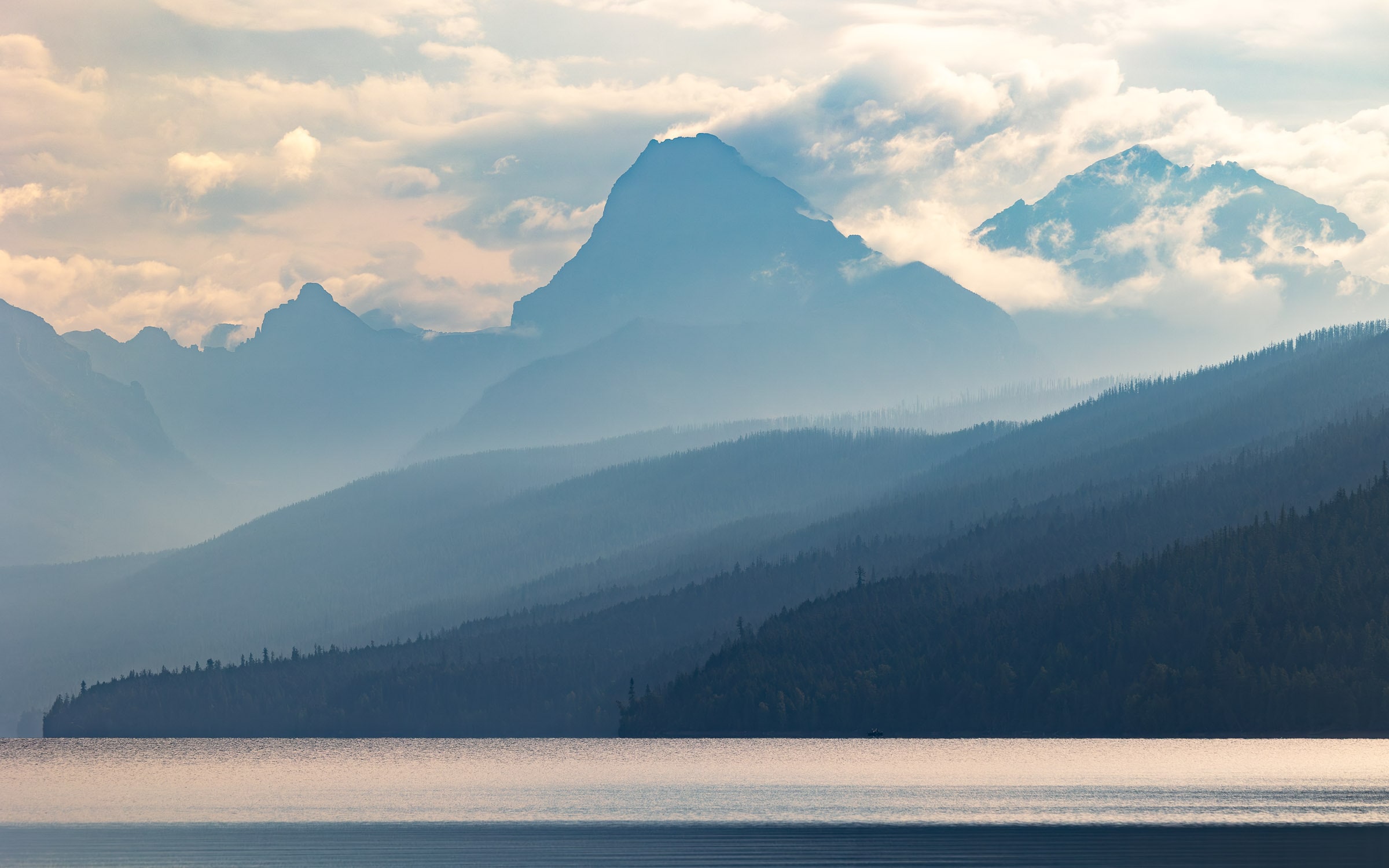 Lake McDonald in the early morning